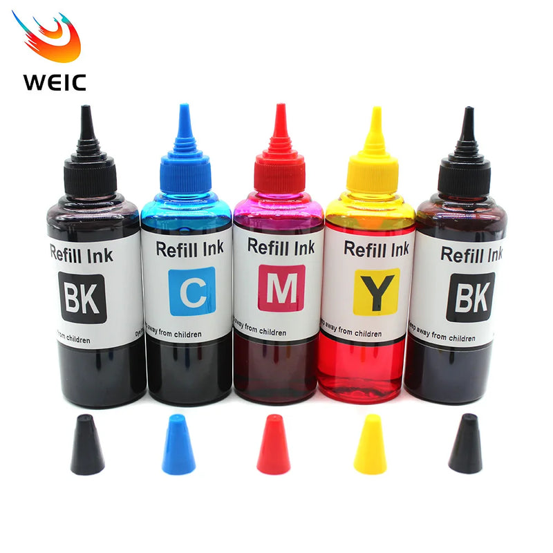 5Color 33XL 410XL Refill Ink for Epson XP-830 XP-630 XP-530 XP-640 XP-7100 XP-900 XP-645 XP-540 Printer