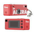 Digital Camera 0.96 Inch Mini Keychain Camera Retro Support Memory Card 1080P Very Small Camcorder Video Recorder with Flash