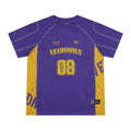 Veidoorn 2025 Purple Basketball Shirt Summer Short Sleeve Athletic Tee for Men Lightweight Stretchable Sportswear Team Jerseys