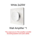 86 Type Mini Audio Wall Amplifiers Bluetooths TF AUX Music Control Panel Stereo Ceiling Speakers Controller Home Theater Systems