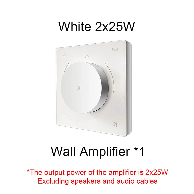 86 Type Mini Audio Wall Amplifiers Bluetooths TF AUX Music Control Panel Stereo Ceiling Speakers Controller Home Theater Systems
