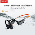 Lenovo S106 True Bone Conduction Wireless Earphones Bluetooth 6.0 IPX8 Swimming Headphones Waterproof Sports Cycling Headset New