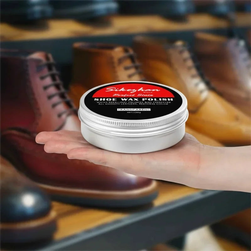 Leather Shoe Care Cream Transparent Colorless Odorless Mink Conditioning Waterproof Shine Protector Shoe Maintenance