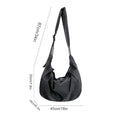 New Fashion Summer Large Capacity Casual Nylon Women Shoulder Bag Korean Style Hobos Bag Youth Crossbody Shoulder Bag