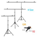 Photography Photo Studio T-Shape Backdrop Background Stand Frame Support System Kit For Video Chroma Key Green Screen With Stand