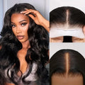 HD Transparent Body Wave 13x4 13x6 Lace Frontal Human Hair Wigs Vietnamese Water Wave 6x6 Glueless Lace Closure Wig Wear And Go