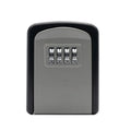 Key Lock Box Wall Mounted Stainless Steel Safe Weatherproof 4 Combination Storage for Indoor and Outdoor - View 10 | SAMAG