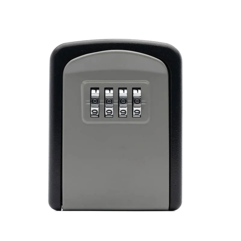 Key Lock Box Wall Mounted Stainless Steel Safe Weatherproof 4 Combination Storage for Indoor and Outdoor - View 10 | SAMAG