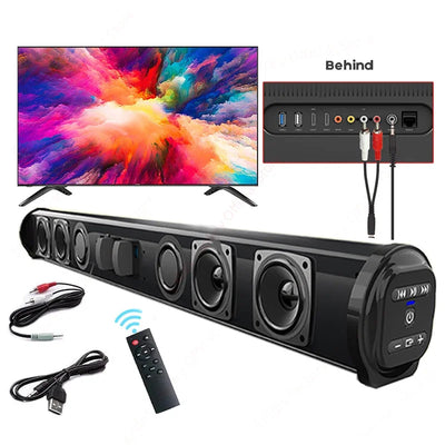 BS-10 TWS Bluetooth 5.0 HIFI Desktop Soundbar Audio | SAMAG