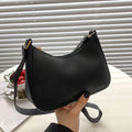 Retro Solid Color PU Leather Shoulder Underarm Bag Women's Fashion Handbags Hobos Purses and Handbag Ladies Crossbody Bags