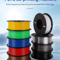 KINGROON 22LBS PETG or PLA filament 3D Printer Filament 10 Rolls 1KG 1.75MM Eco-Friendly Good Toughness Mix Color Free Shipping