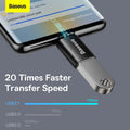 Baseus USB 3.1 OTG Adapter USB Type C to USB Female Converter For Macbook Pro Air Samsung S22 Xiaomi USB-C USBC OTG Connector