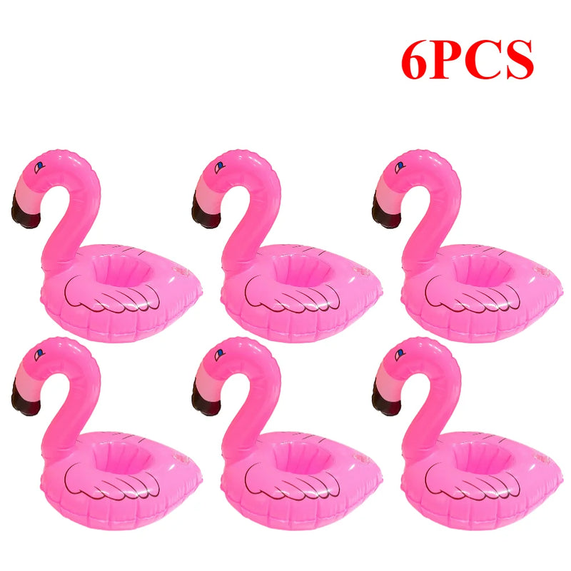1 - Tropical Flamingo Party Decoration Cup Holder Pvc - View 12 | SAMAG
