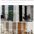 120x60cm 3D Wavy Soundproof Panels Self Adhesive Polyester Fiber Concave Convex Acoustic Insulation Wall Boards 2 Pieces