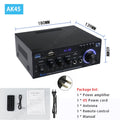 HiFi Digital Amplifier AK45 Bluetooth Amplify MP3 Channel 2.0 Surround Sound Amplifiers Support 90V-240V for Home Car MAX 350W*2
