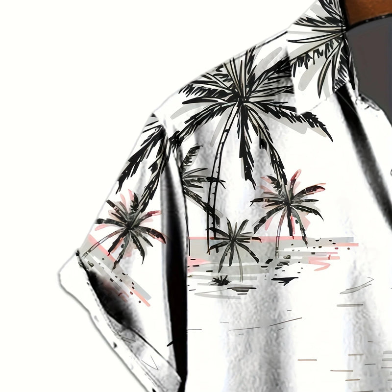 Summer Men's Shirt - 3D Printed Design Breathable | SAMAG