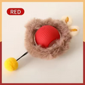 Cat Interactive ball Toy, Automatic Rolling Ball with Tail, Rechargeable Smart Pet Interactive Toy, Intelligent toy for Cat