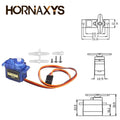 1-10PCS SG90 9G Micro Digital Servo Motor 180/360Degree Fixed-Wing Gear Servo Motor for Rc Helicopter Toy Airplane Aircraft