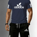 202 Men's Summer Sports Short Sleeve Set, Two - Piece Quick - Dry Breathable Mesh T - Shirt - View 6 | SAMAG