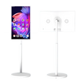 21.5 24 27 32 Inches Android Portable Smart TV Video Player Indoor Interactive Wireless Display With 5H 7H 9H Battery Life