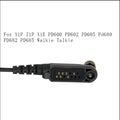 Walkie Talkie Earhook Mic Earpiece Headset for HYT Hytera PD600 PD602 PD605 PD662 PD665 PD680 PD682 PD685 X1P X1E Two Way Radio