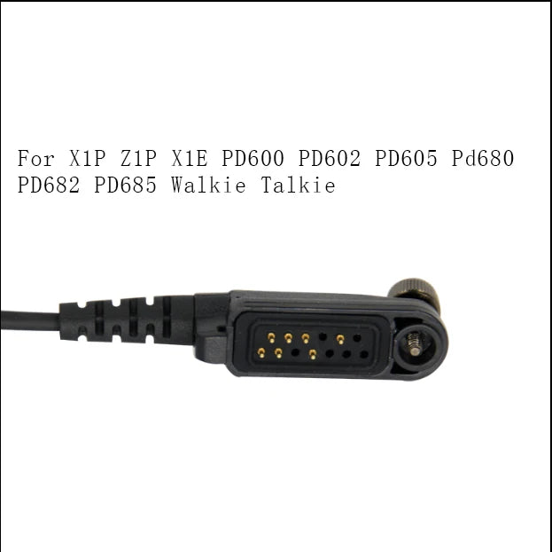 Walkie Talkie Earhook Mic Earpiece Headset for HYT Hytera PD600 PD602 PD605 PD662 PD665 PD680 PD682 PD685 X1P X1E Two Way Radio