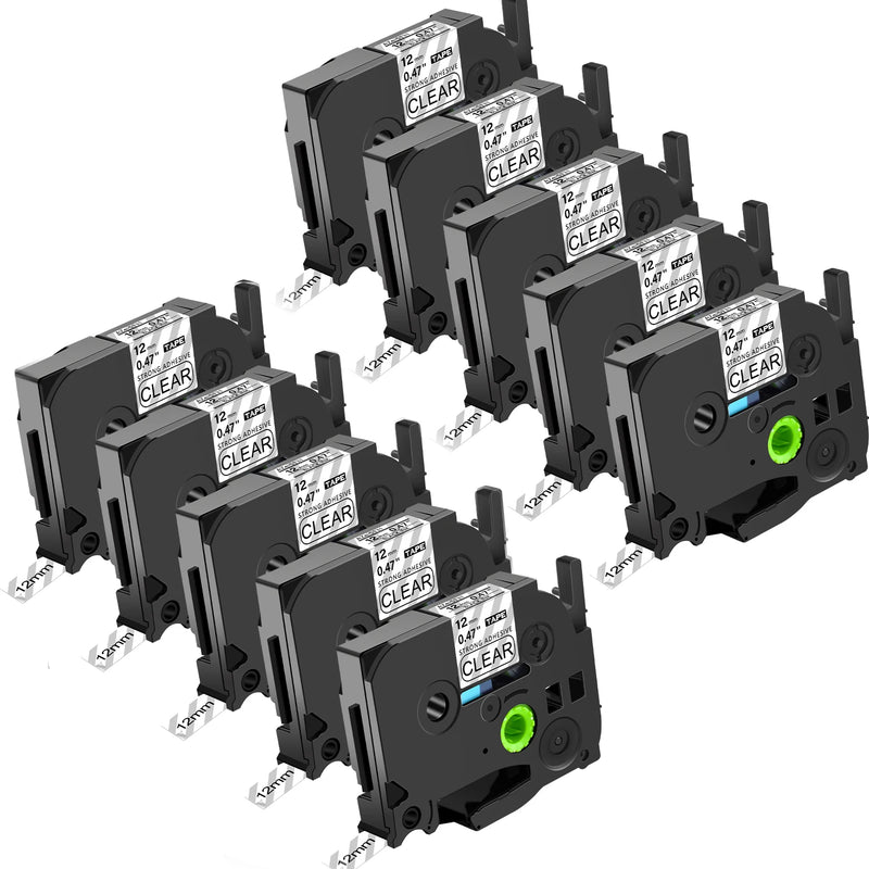 5/10PK 6-24mm Strong Adhesive Label Tapes Compatible - Visuel 20 | SAMAG