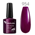 VENALISA Non Cleansing Topcoat Nail Art 7.5ml Soak off Base Coat Foundation No Wipe Top Coat Nail Gel Funny Bunny Gel Varnish