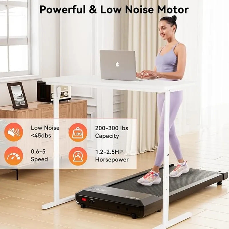 Superun 2 - in - 1 Home/Office 2.5 HP Walking Treadmill - View 2 | SAMAG