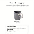 Mountainhiker Camping Cups Aluminum Cups Travel Cutlery Picnic Utensils Outdoor Gear Travel Cooking Sets Cookware Hiking
