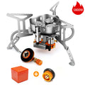 3500/5800W Big Power Gas Stove Camping BBQ Picnic Burner Portable Outdoor Windproof Fishing Hiking Heating Stove Wholesale