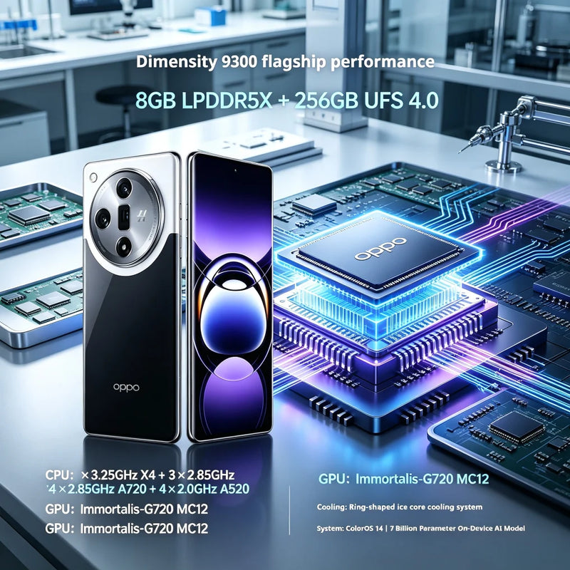 2026 New OPPO Find X7 5G Official Authentic 6.78' Display Dimensity 9300 Processor 50MP Camera 100W Fast Charge Smartphone
