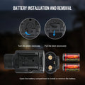 Trustfire GM36L Tactical LED Pistol Light 2350 Lumen 210M Light Range With Pointer Mini LED Pistol Flashlight Compact Type-C Rechargeable Quick Release LED Torch Flashlight for Gl0ck IPX4 Waterproof