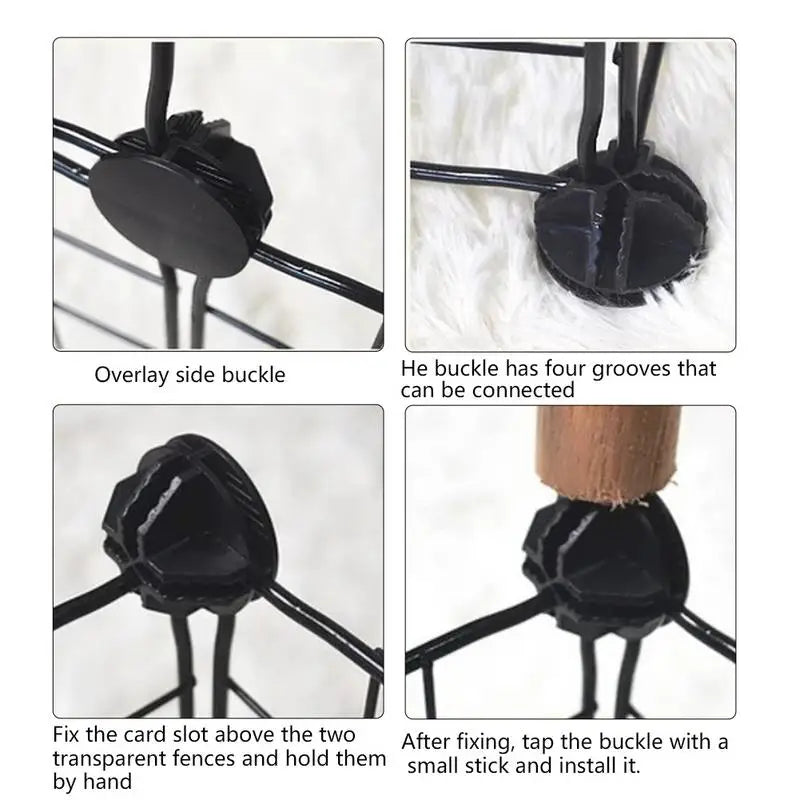 Small Pet Pen Fence Free Combination Bunny Dogs Cage Fence Puppy Playpen Fence For Indoor Out Door Animal