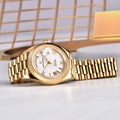 PAGANI DESIGN DD40 Gold White Date Week Luxury Automatic Watches Men TMI NH36A AR Sapphire crystal Mechanical Wristwatch For Men
