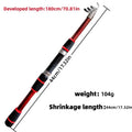 Telescopic Fishing Rod Spinning Reel Full Kit Complete | SAMAG