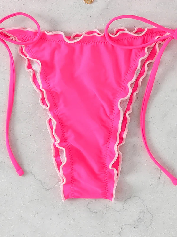 Sexy Triangle Micro Bikini Women Swimsuit Two-pieces | SAMAG