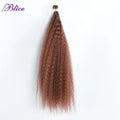 Synthetic Crochet Braiding Hair Bundles Sew In Afro Kinky Curly  Hair Extensions Strand Hook Braid Fake Hair 3pcs Deal