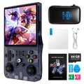 Open Source R36MAX Portable Video Game Player Console 18000+ Games Retro Handheld Game Console 4.0 Inch IPS Screen Linux System