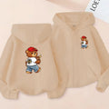 Children's Sports Jackets, Cute Animated Printed Zipper - View 8 | SAMAG