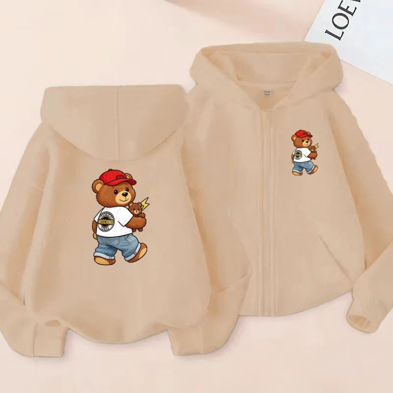 Children's Sports Jackets, Cute Animated Printed Zipper - View 8 | SAMAG