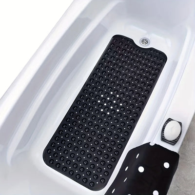 Non-slip shower mat bathtub with drain holes and suction | SAMAG