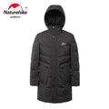 Naturehike Men Down Winter New Warm Thick Windproof Parkas Jackets Coat Men Autumn Fashion Hooded Slim Fit Casual Casual Parkas