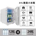 20L Car Mini Small Refrigerator Freeze Heating Dual Use Household Car Picnic Refrigeration Portable Small Refrigerator 12V 220V