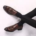 2025 Large Size Fashionable Men's Office Formal Shoes Low Cut Daily Comfortable Pointed Multifunctional Men's Wedding Shoes