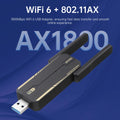 KEBIDUMEI WIFI 6 Wi - fi USB Adapter AX1800 Network Card Dongle 2.4G/5GHz 802.11AX Antenna Signal - Visuel 3 | SAMAG