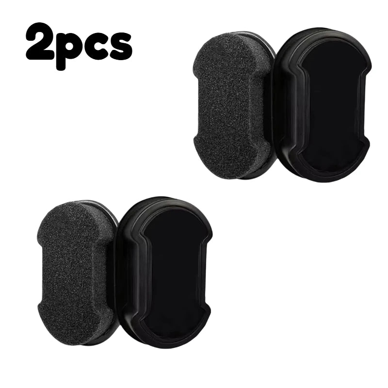 1-3pcs Shoe Cleaning & Polishing Brush, 2-in-1 for Leather Shoes, Restores Shine Quickly, Double Sided with Colorless Sponge