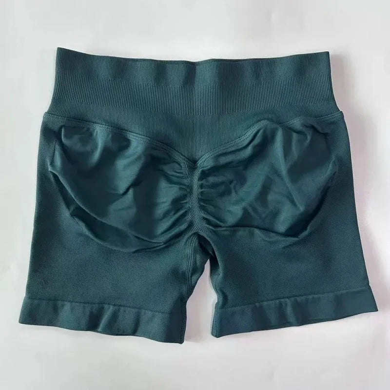 Women's Yoga Shorts 4.5 Inch Elasticity Seamless Leggings - View 13 | SAMAG