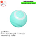 New Cat Interactive Ball Toy Automatic Rolling Ball Faux Tail Rechargeable Smart Pet Electric Toy Dog Cat Training Imitate Mouse