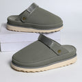 Women Clogs Slip on Mules Suede Platform Ladies Slippers Non Slip Outdoor House Shoes Warm Winter Footwear Ladies Slippers